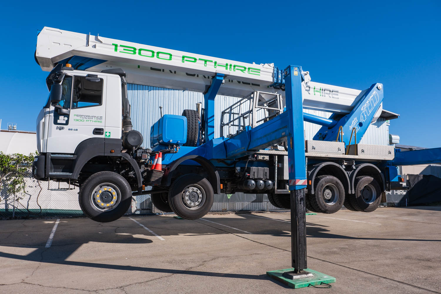 Performance Tower Hire 54m working height EWP