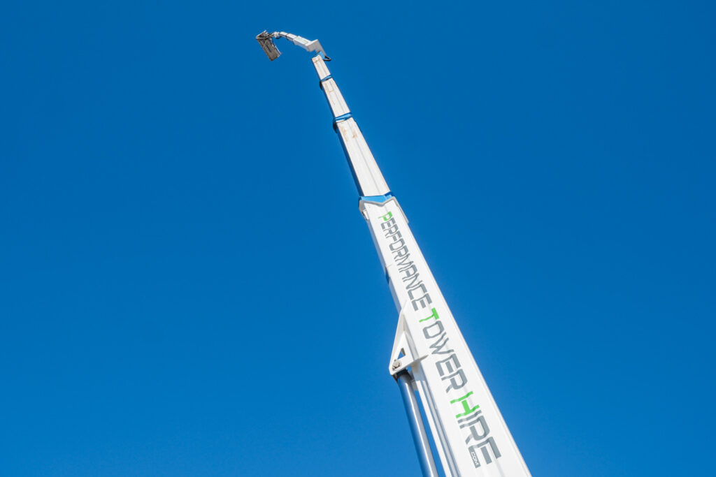 tall cherry picker for hire